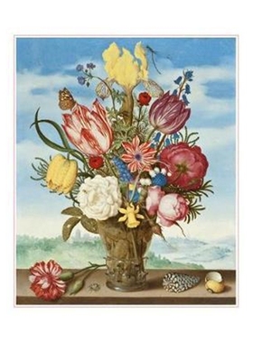 预订Ambrosius Bosschaert:Bouquet of Flowers Boxed Small Notecards