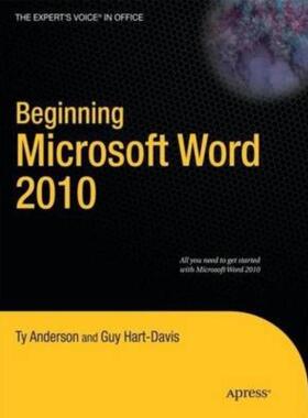预订Beginning Microsoft Word 2010