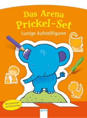 预订【德语】Das Arena Prickel-Set - Lustige Aufstellfiguren[9783401714240]