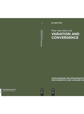 按需印刷不退不换DGYT Variation and Convergence[9783110110456]