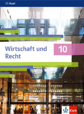 预订不退不换德语 Auer Wirtschaft und Recht 10. Ausgabe Bayern Gymnasium[9783120073130]