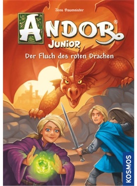 预订【德语】Andor Junior, Der Fluch des roten Drachen[9783440171424]