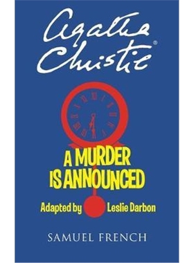 按需印刷A Murder is Announced[9780573112959]