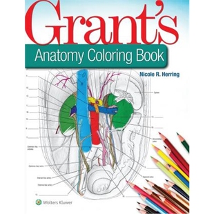 预订Grant's Anatomy Coloring Book