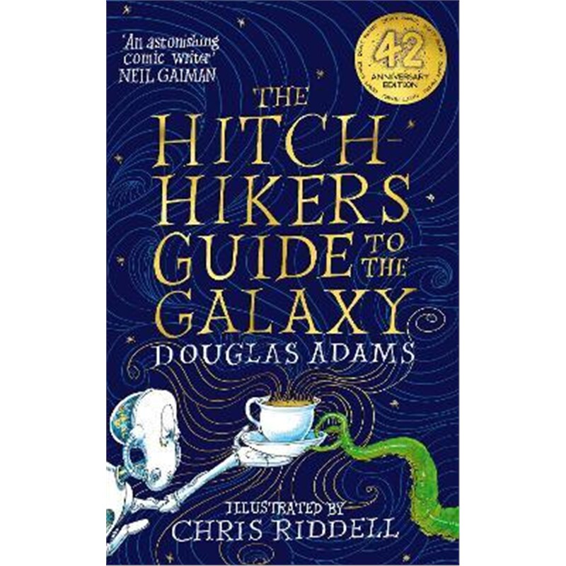 The Hitchhiker's Guide to the Galaxy Illustrated Edition 英文原版 银河系漫游指南插图版 Douglas Adams Chris Riddell