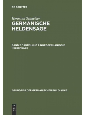 按需印刷DEG Nordgermanische Heldensage[9783110092660]