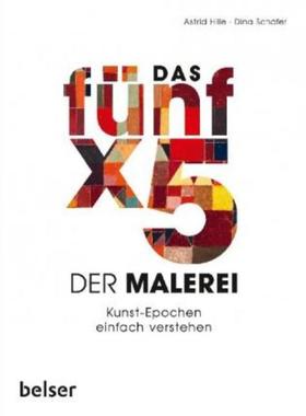 预订【德语】 Das Fünf x 5 der Malerei:Kunst-Epochen einfach verstehen. Vom Mittelalter bis zur klassischen Moderne