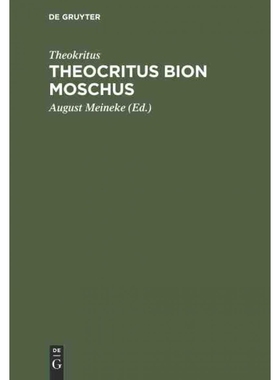按需印刷DEG Theocritus Bion Moschus[9783111280943]