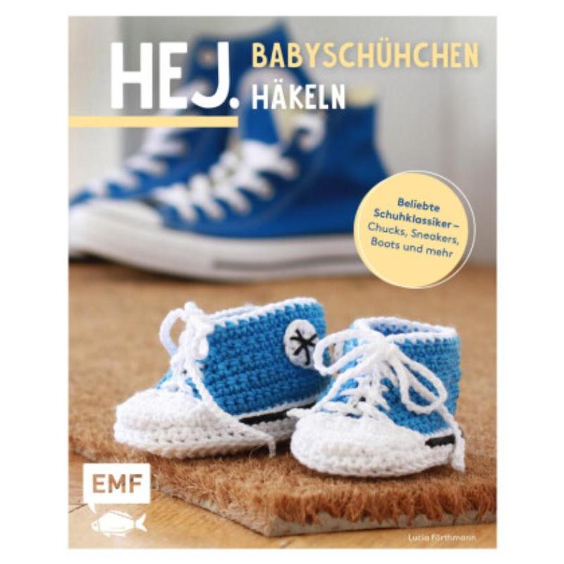 預(yù)訂【德語】 Hej. Babyschühchen h?keln:Beliebte Schuhklassiker - Chucks, Sneakers, Boo