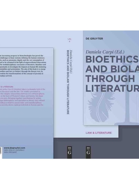 按需印刷不退不换DGYT Bioethics and Biolaw through Literature[9783110252842]