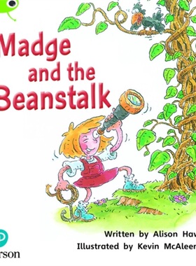 预订Bug Club Phonics Fiction Year 1 Phase 5 Unit 25 Madge and the Beanstalk[9781292395371]