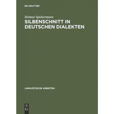 按需印刷DEG Silbenschnitt in deutschen Dialekten[9783484304253]