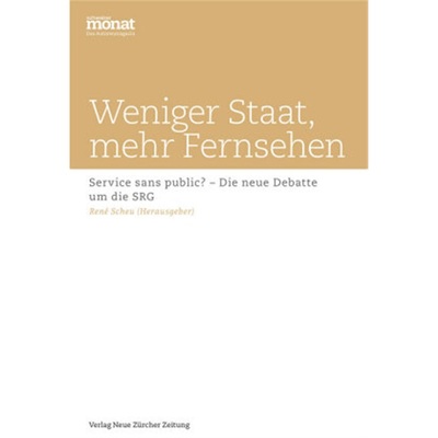 预订【德语】 Weniger Staat, mehr Fernsehen[9783038100959]