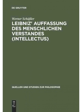 按需印刷DEG Leibniz  Auffassung des menschlichen Verstandes (intellectus)[9783110136456]