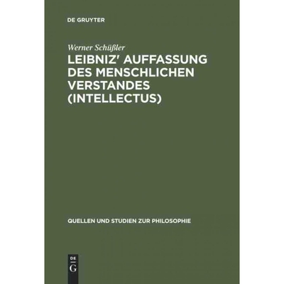 按需印刷不退不换DEG Leibniz  Auffassung des menschlichen Verstandes (intellectus)[9783110136456]