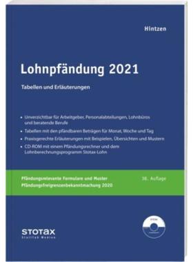 预订【德语】 Lohnpfandung 2021:Tabellen und Erlauterun