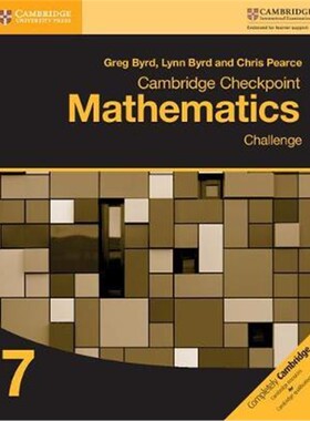 现货 新剑桥Checkpoint数学挑战7 NEW Cambridge Checkpoint Mathematics Challenge 7 英文原版 上海外文 9781316637418