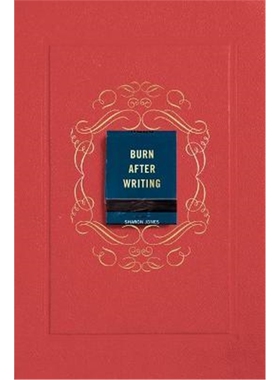 写后即焚（红色） Burn After Writing(Red) 英文原版 上海外文书店