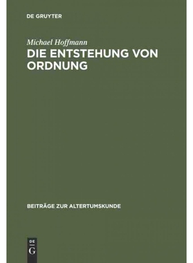 按需印刷不退不换DEG Die Entstehung von Ordnung[9783598776304]