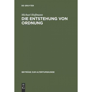 按需印刷DEG Die Entstehung von Ordnung[9783598776304]