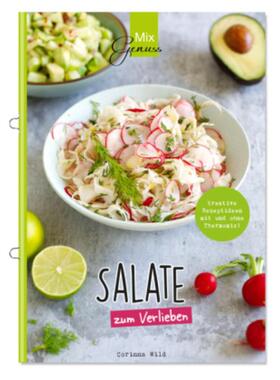 预订【德语】 SALATE zum Verlieben:Kreative Rezeptideen mit und ohne Thermomix