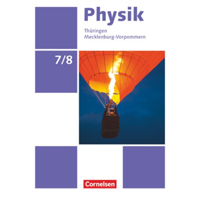 预订不退不换德语 Physik - Neue Ausgabe - Thüringen/Mecklenburg-Vorpommern - 7./8. Schul[9783060157228]