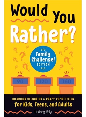 预订Would You Rather Family Challenge! Edition[9780593435465]