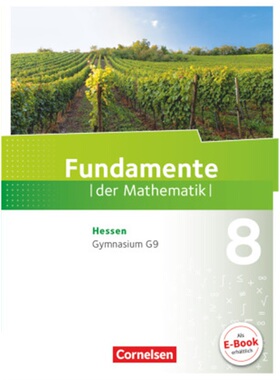 预订【德语】 Fundamente der Mathematik - Hessen - 8. Schuljahr[9783060092703]