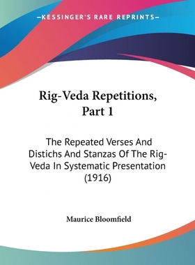按需印刷Rig-Veda Repetitions, Part 1[9781104899882]