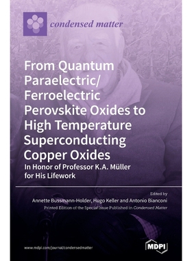 预订From Quantum Paraelectric/Ferroelectric Perovskite Oxides to High Temperature Superconducting Copper