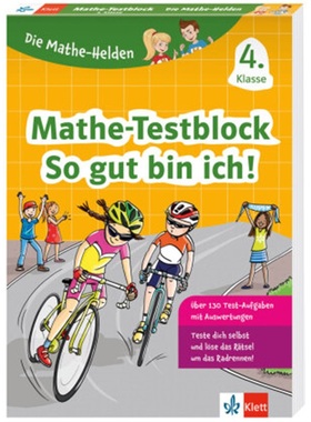 预订【德语】 Klett Die Mathe-Helden: Mathe-Testblock So gut bin ich! 4. Klasse[9783129496954]