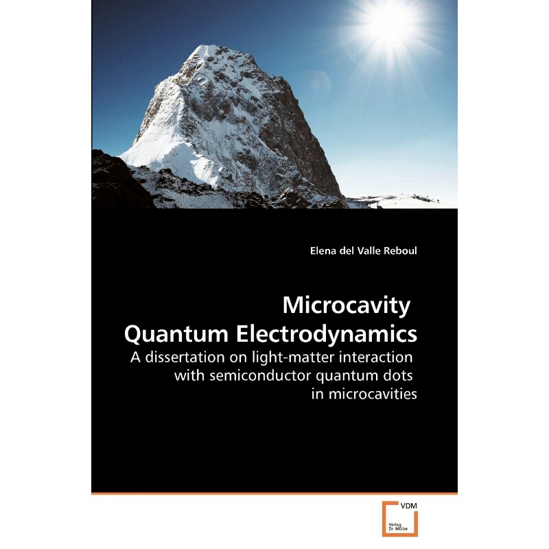 按需印刷不退不换Microcavity  Quantum Electrodynamics[9783639194609]