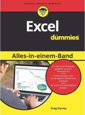 预订【德语】 Excel 2021 Alles-in-einem-Band für Dummies:Auch für Microsoft 365 geeignet.
