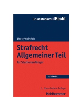 预订【德语】Strafrecht Allgemeiner Teil:für Studienanf?nger