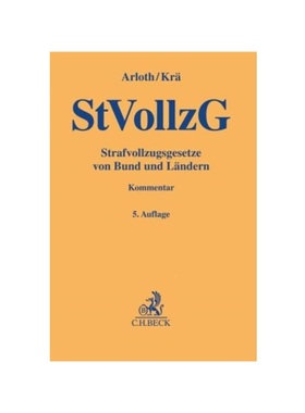 预订【德语】Strafvollzugsgesetze von Bund und L?ndern: