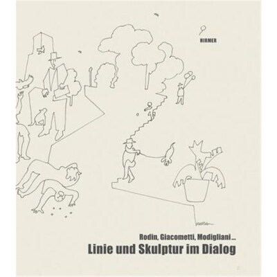 预订【德语】 Linie und Skulptur im Dialog:Rodin, Giacometti, Modigliani...; Katalogbuch zur Ausstellung in Rüsselsheim,