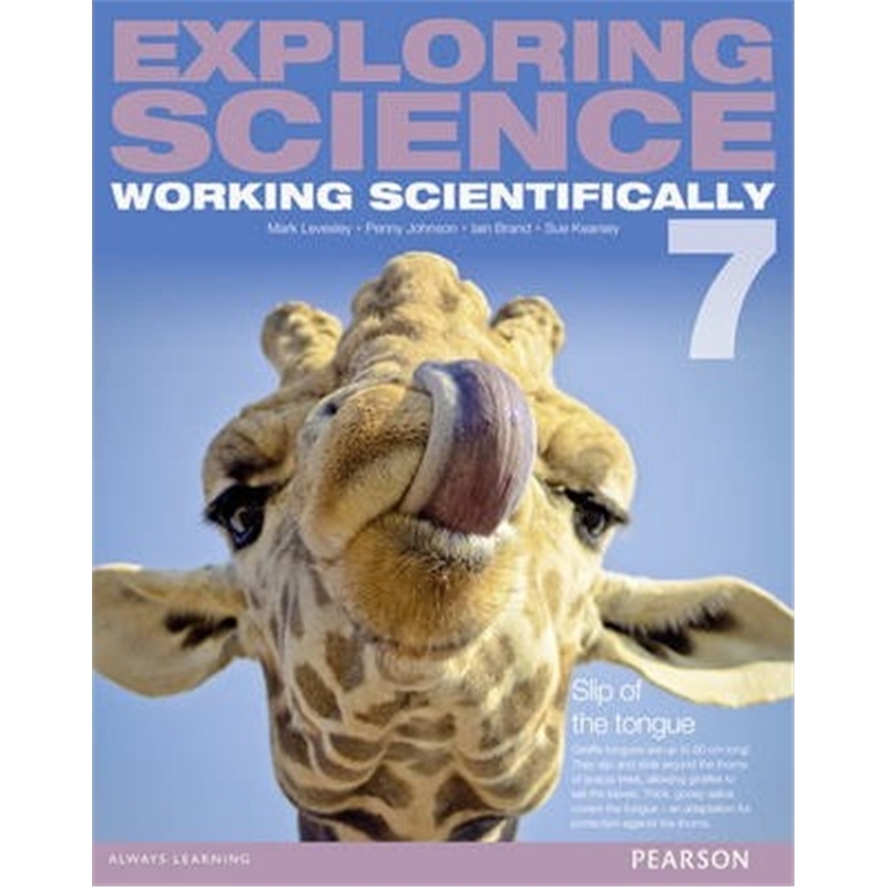 预订Exploring Science: Working Scientifically Student Book Year 7
