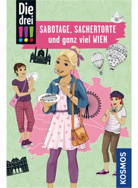 预订【德语】Die drei !!!, Sabotage, Sachertorte und ganz viel Wien[9783440173329]