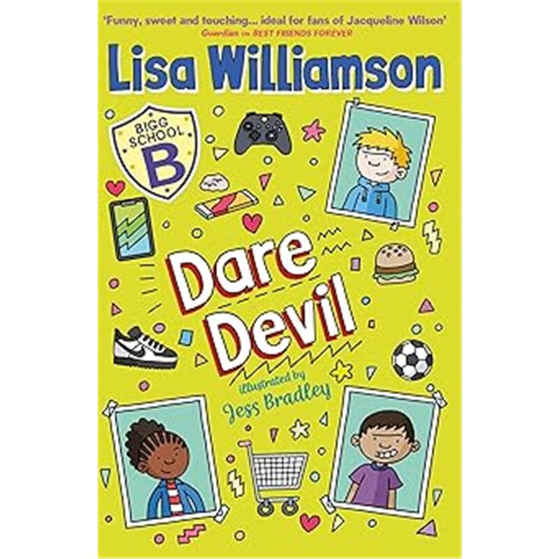 现货 大格学校:胆小鬼 Bigg School: Dare Devil 英文原版 上海外文 9781916558700