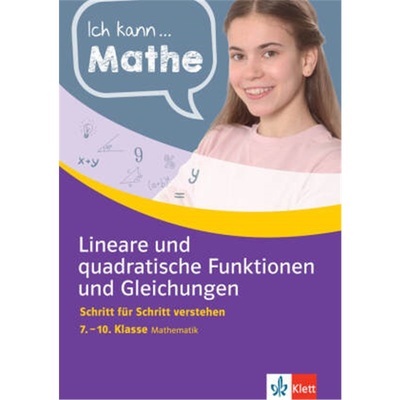 预订【德语】 Ich kann Mathe - Lineare und quadratische Funktionen und Gleichungen 7[9783129275764]