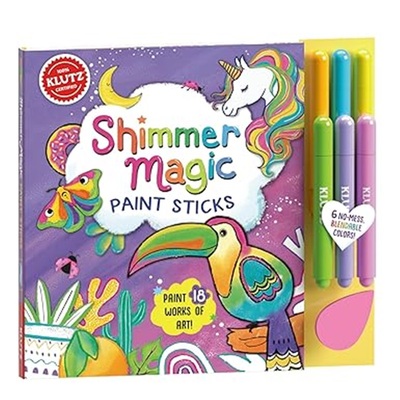 现货Shimmer Magic Paint Sticks[9781338826180]