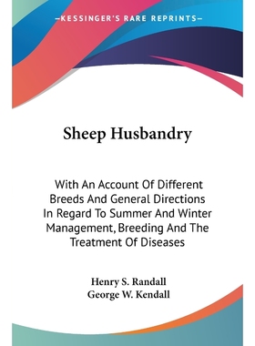 按需印刷Sheep Husbandry[9780548478622]