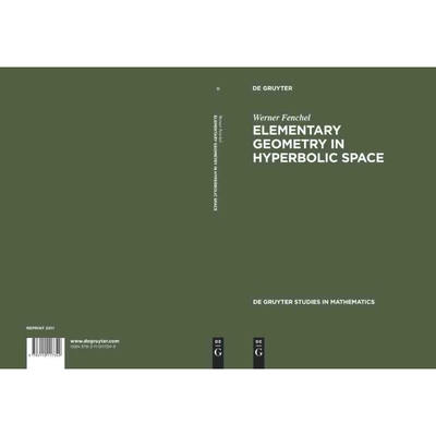 按需印刷DGYT Elementary Geometry in Hyperbolic Space[9783110117349]