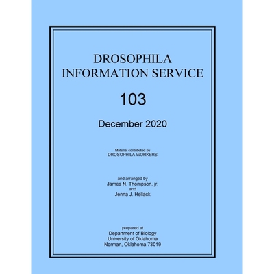 按需印刷Drosophila Information Service    103[9781387620821]