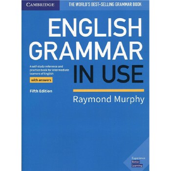 特价 剑桥 Cambridge English Grammar in Use Book with Answers 剑桥英语语法书带答案 中级 英文原版 工具指南书 第五版