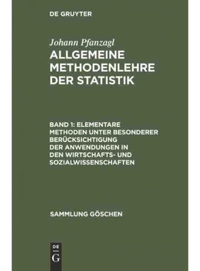 预订DEG Elementare Methoden unter besonderer Berücksichtigung der Anwendungen in den Wirtschafts  und So