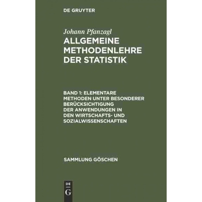 预订不退不换DEG Elementare Methoden unter besonderer Berücksichtigung der Anwendungen in den Wirtschafts  und So