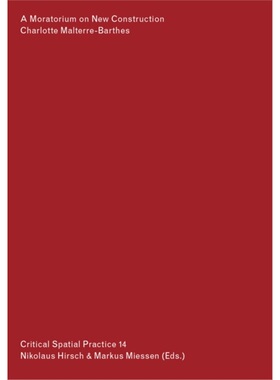 预售【2025新书】MORATORIUM ON NEW CONSTR[9781915609007]