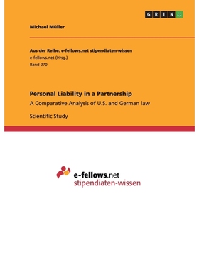 按需印刷Personal Liability in a Partnership[9783656021148]