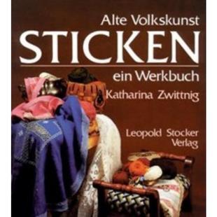 预订不退不换德语 Alte Volkskunst Sticken:Ein Werkbuch